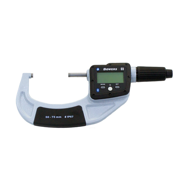 Bowers DigiMic 50-75mm Digital Micrometer - IP67 - Bluetooth