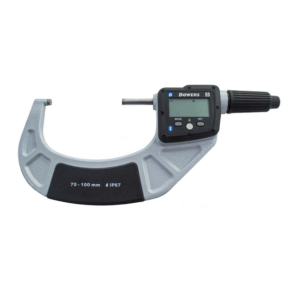 Bowers DigiMic 75-100mm Digital Micrometer - IP67 - Bluetooth