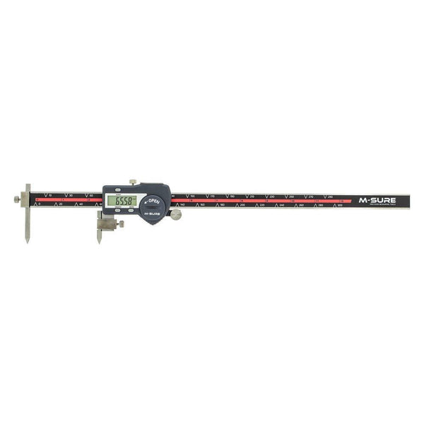 M-SURE MS-240-300 Centre Pitch Digital Caliper MS-240 Series 5-300mm (0.2-12")