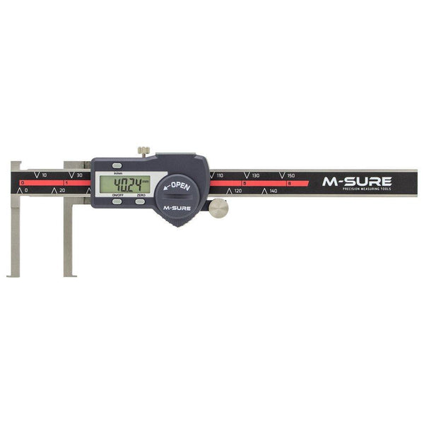 M-SURE MS-230-150 Inside Groove Digital Caliper MS-230 Series 8-150mm (0.235-6")