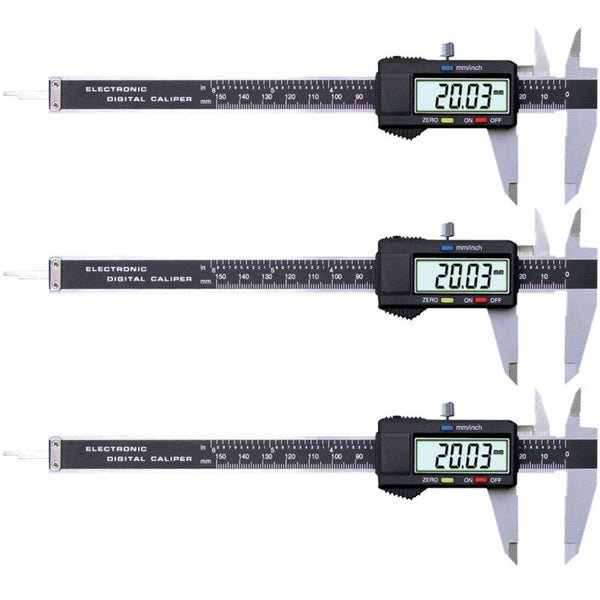 Machine DRO ME-CAL-LH-150-PK3 Digital Caliper Left Handed 0-150mm (0-6 inch)