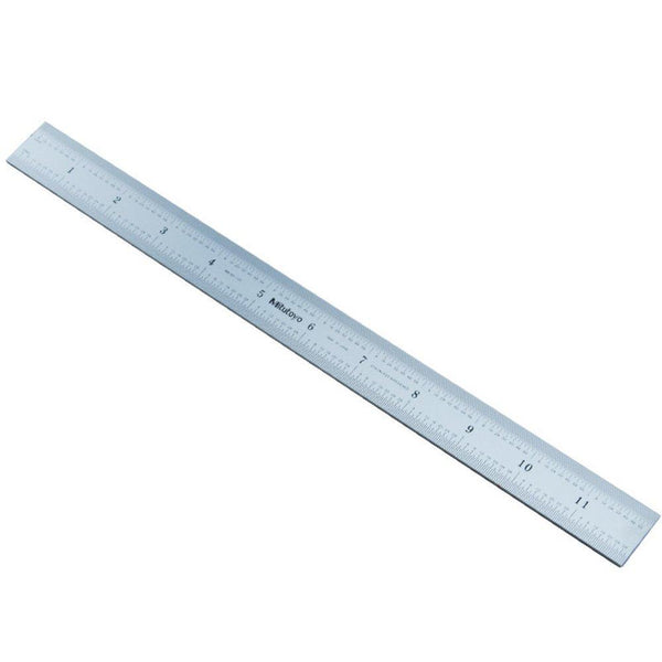 Mitutoyo Rigid Steel Rule 300mm/ 12"