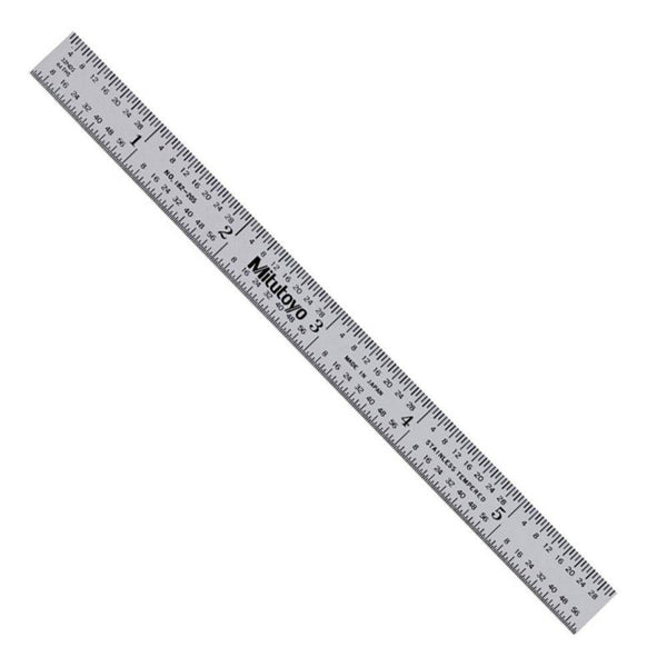 Mitutoyo Fully Flexible Steel Engineers Rule 150mm/6"