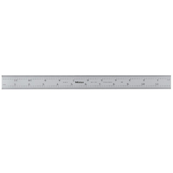 Mitutoyo Steel Rule Wide Rigid Rule 12 Inch 182-121