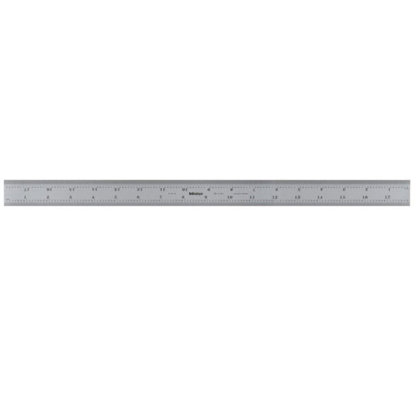 Mitutoyo Steel Rule Wide Rigid Rule 18 Inch 182-145