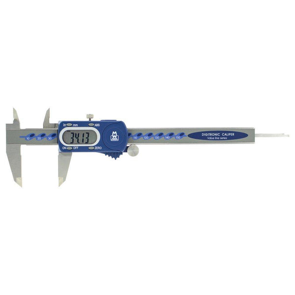 Moore and Wright MW110-15DBL Standard Digital Caliper 110 Series 0-150mm (0-6")