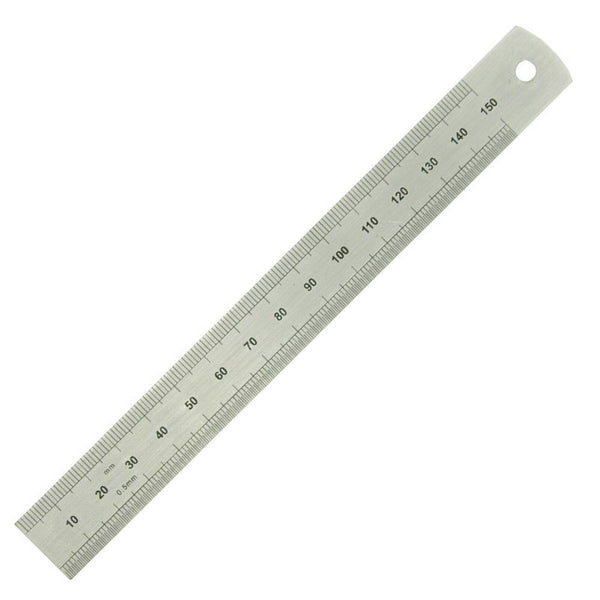 Moore and Wright 150mm METRIC ONLY Engineers Rules 19mm wide ER306